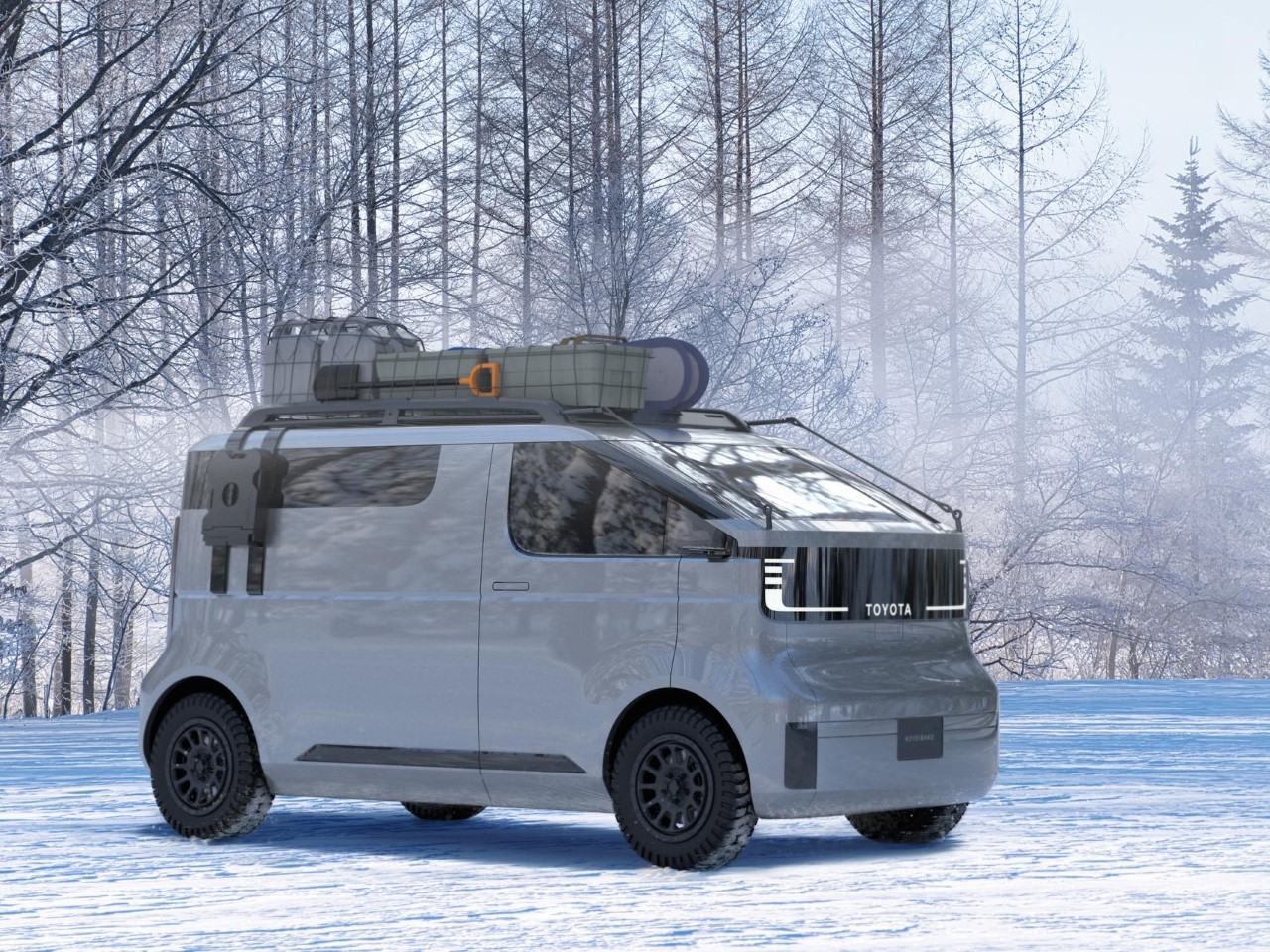 1730408021 49 Le nouveau Micro camper de Toyota se transforme en fourgon de - plare.