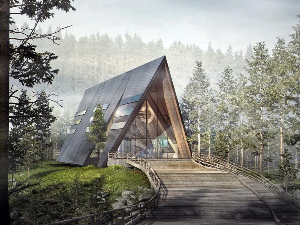 Une élégante structure en A cache un microréacteur nucléaire qui alimente votre maison depuis des décennies.