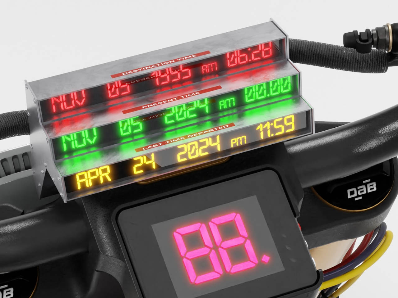 1730837895 703 Le velo electrique DeLorean de DAB Motors vous ramene dans - plare.
