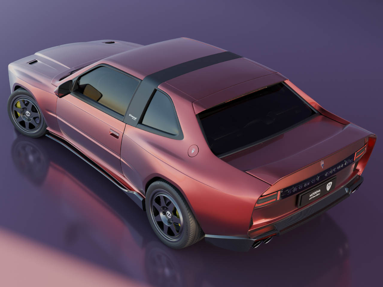 1730903194 965 Le restomod Maserati Biturbo Shamal reincarne le coupe italien des annees - plare.
