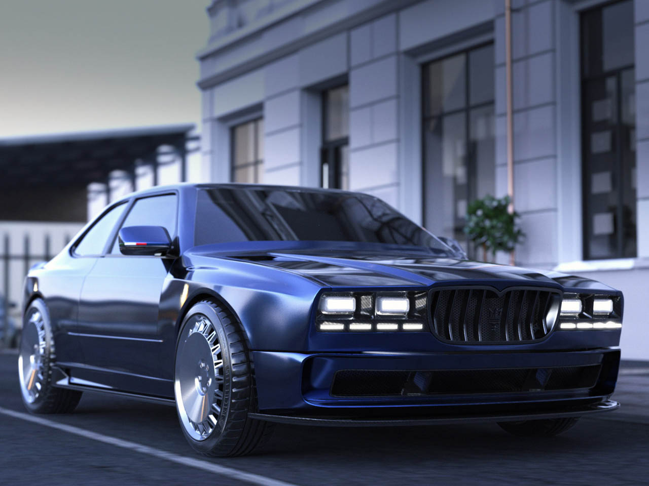 1730903196 796 Le restomod Maserati Biturbo Shamal reincarne le coupe italien des annees - plare.