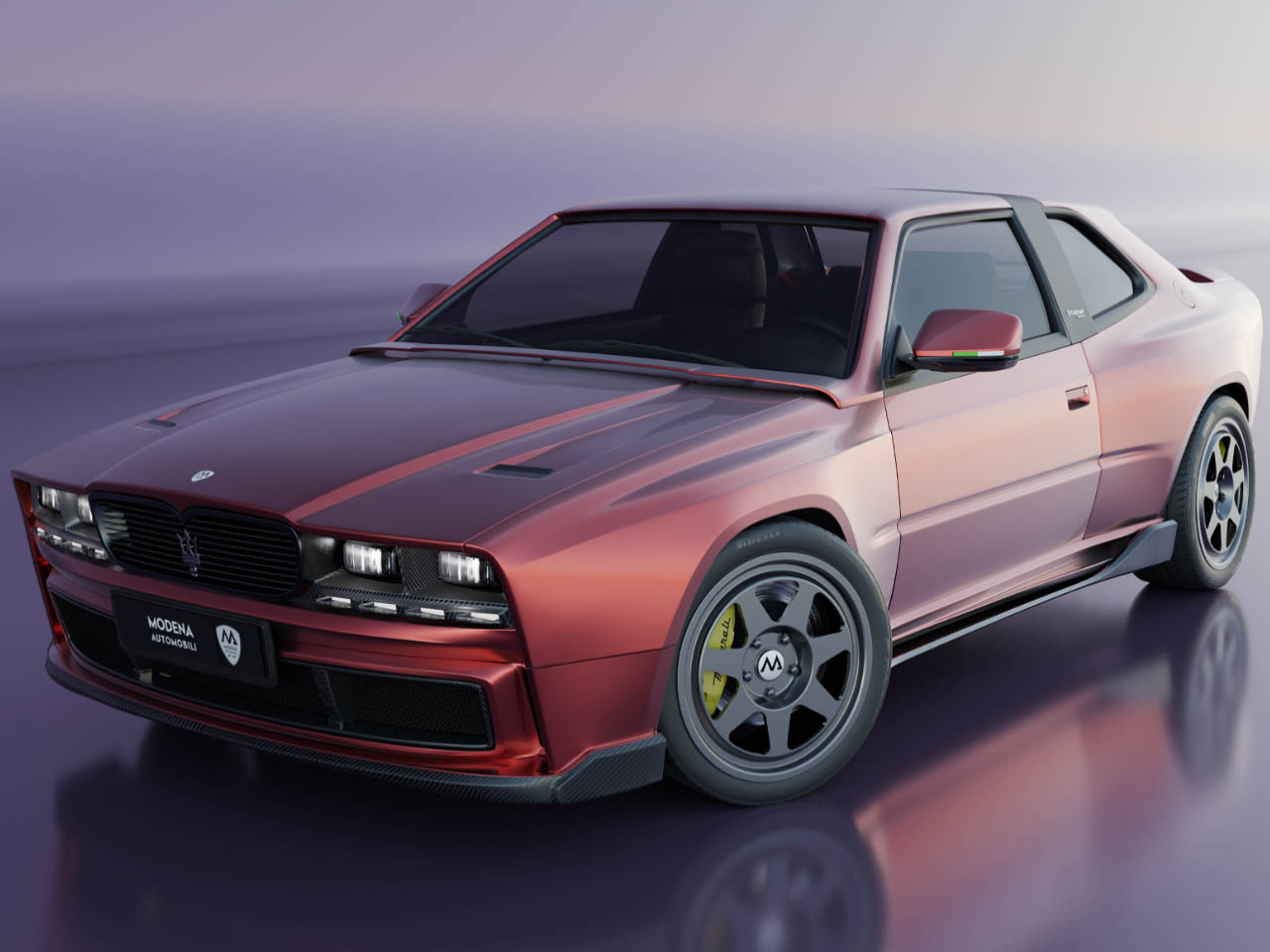 1730903200 668 Le restomod Maserati Biturbo Shamal reincarne le coupe italien des annees - plare.