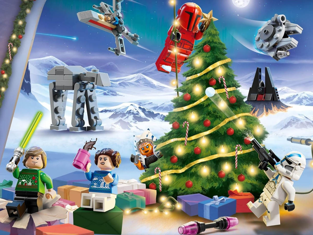 1730924406 551 Le calendrier de lAvent LEGO Star Wars 2024 vous plonge - plare.