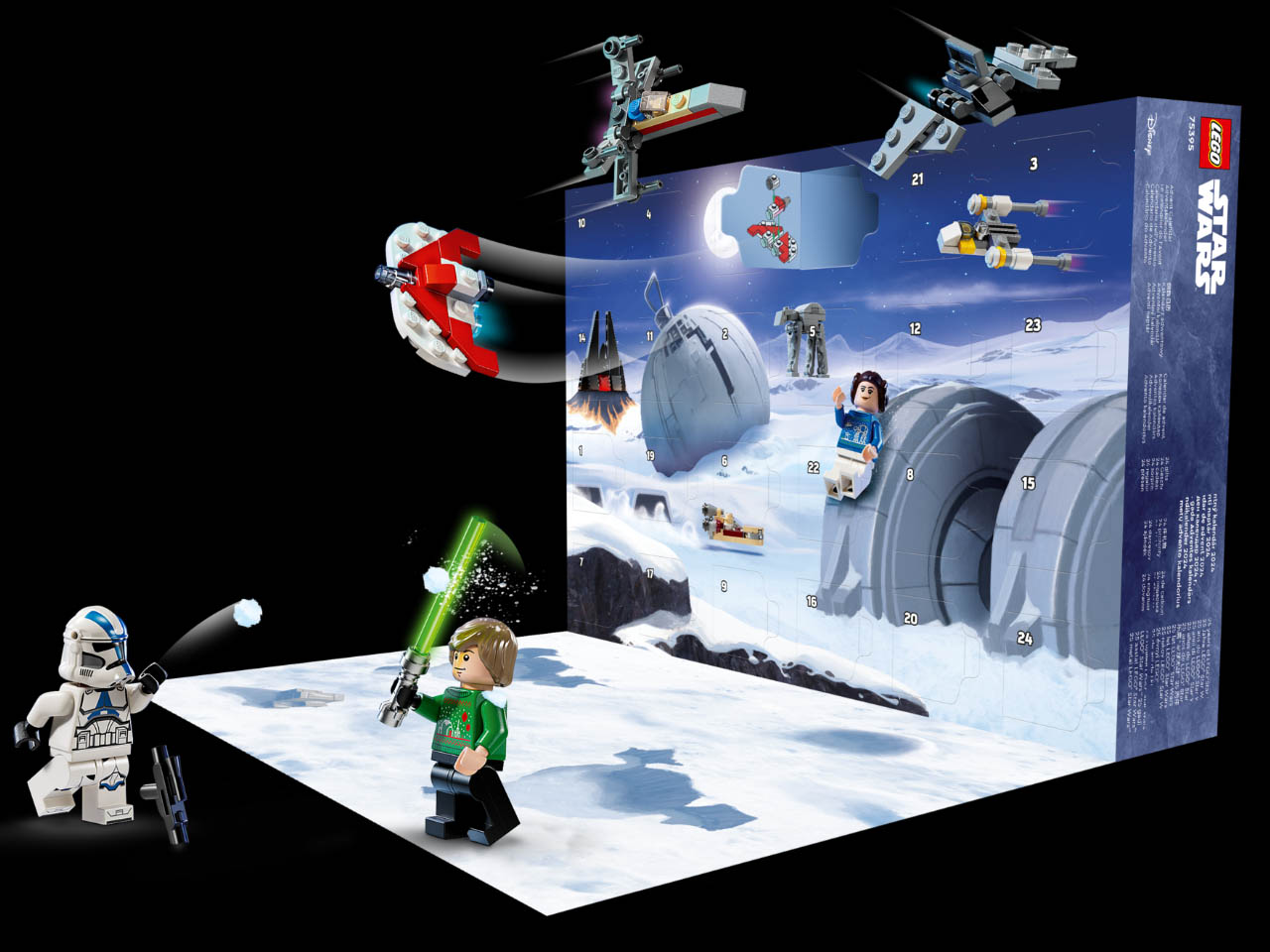 1730924411 931 Le calendrier de lAvent LEGO Star Wars 2024 vous plonge - plare.