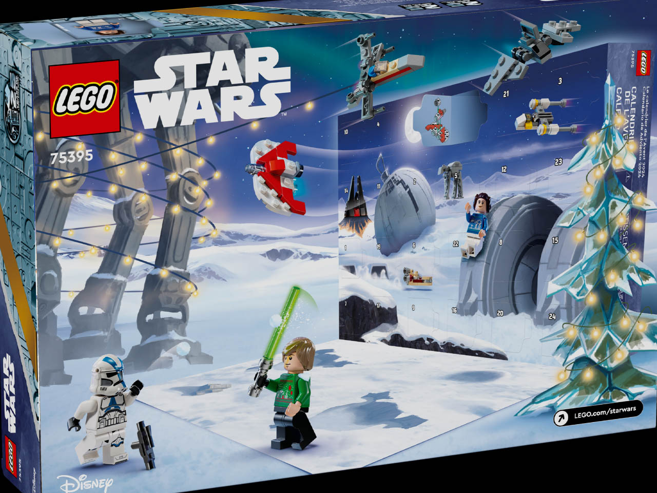 1730924412 784 Le calendrier de lAvent LEGO Star Wars 2024 vous plonge - plare.