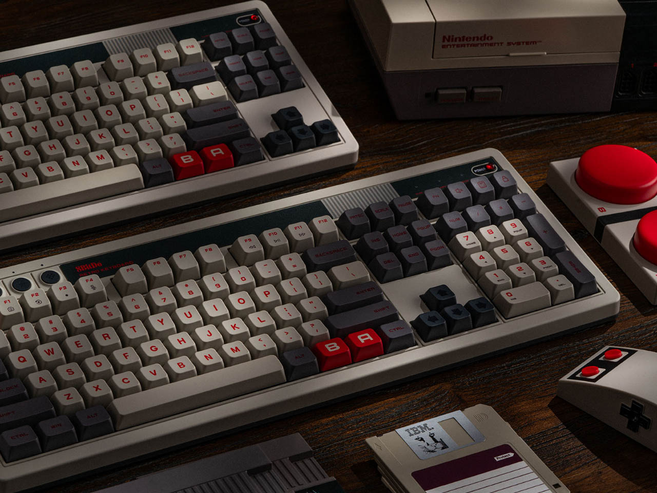 1731090471 376 8BitDo presente le clavier mecanique retro avec pave numerique integre - plare.