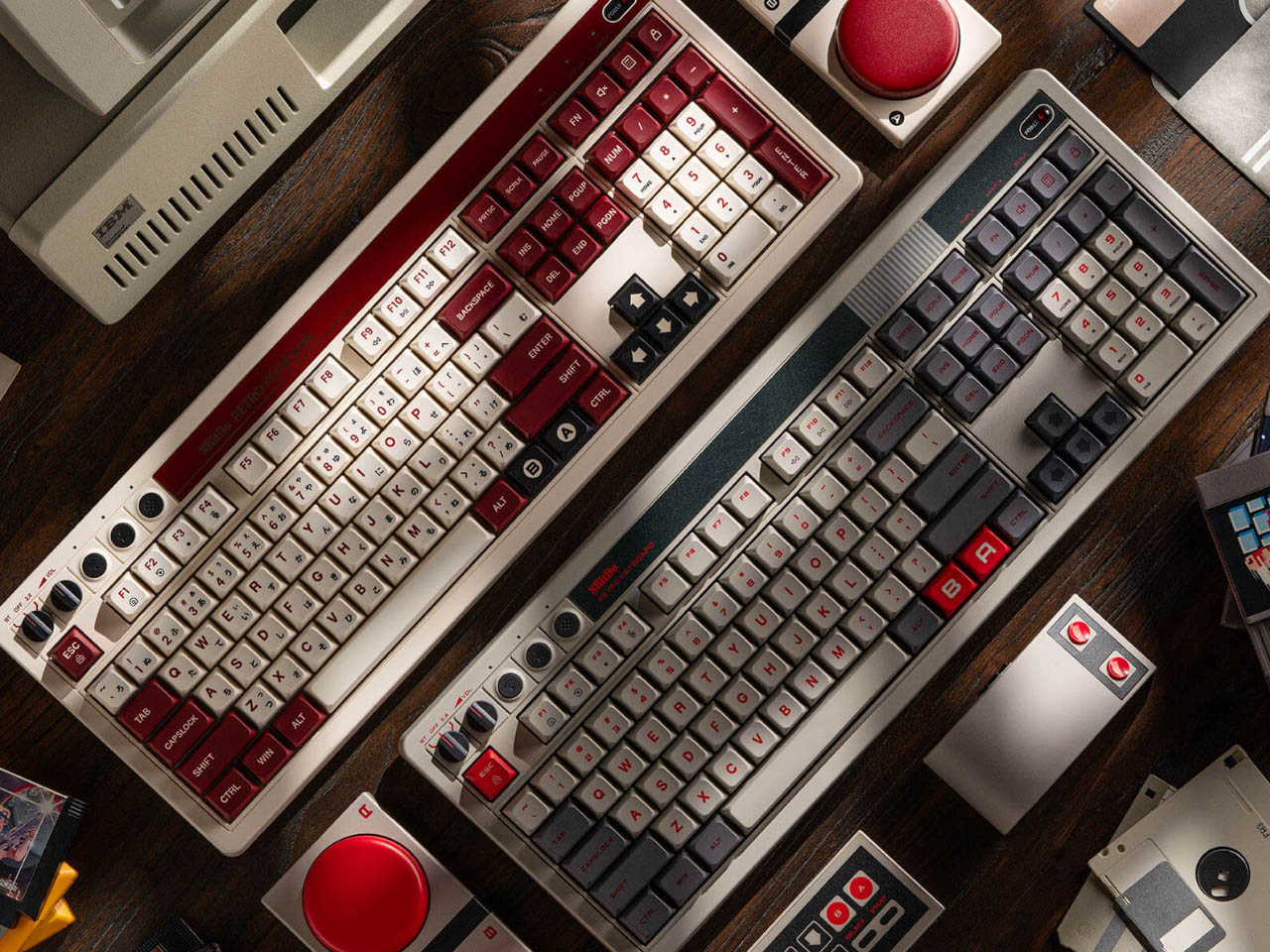 1731090477 205 8BitDo presente le clavier mecanique retro avec pave numerique integre - plare.