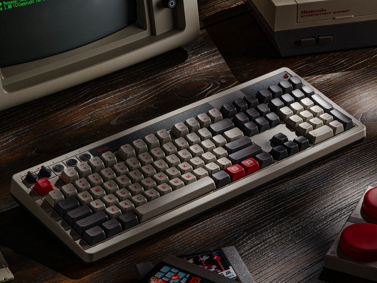 1731090478 510 8BitDo presente le clavier mecanique retro avec pave numerique integre - plare.