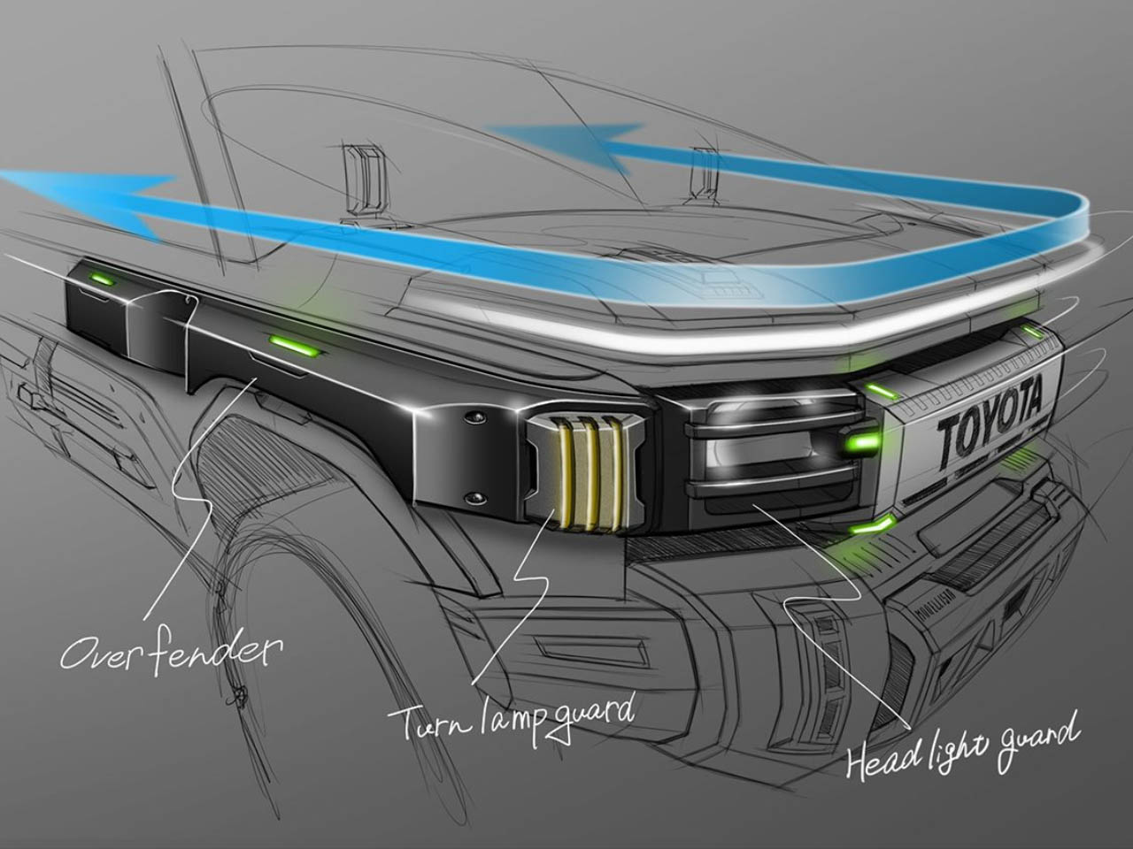 1731275409 591 Un modeliste donne au Land Cruiser 2025 habille pour impressionner - plare.