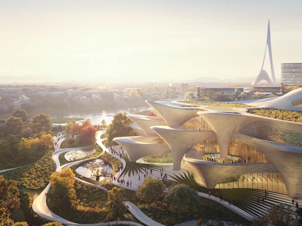 1731372099 60 Le centre scientifique incurve de Zaha Hadid se caracterise par - plare.