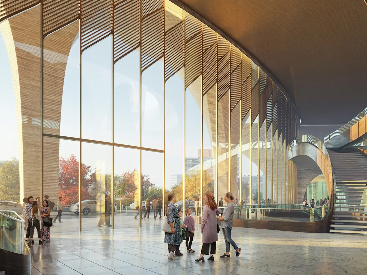 1731372100 993 Le centre scientifique incurve de Zaha Hadid se caracterise par - plare.