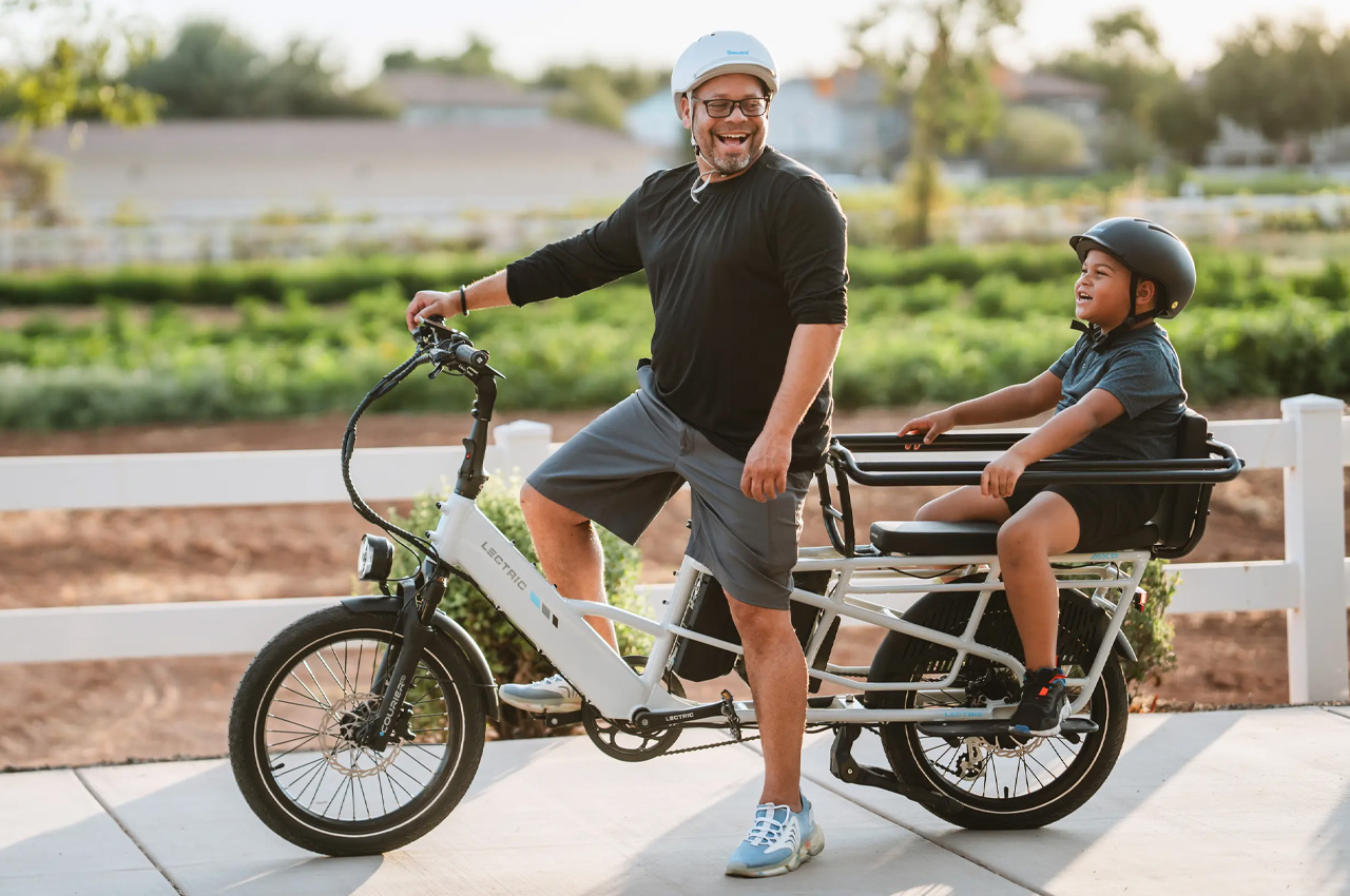 Le velo cargo electrique le plus vendu en Amerique est - plare.