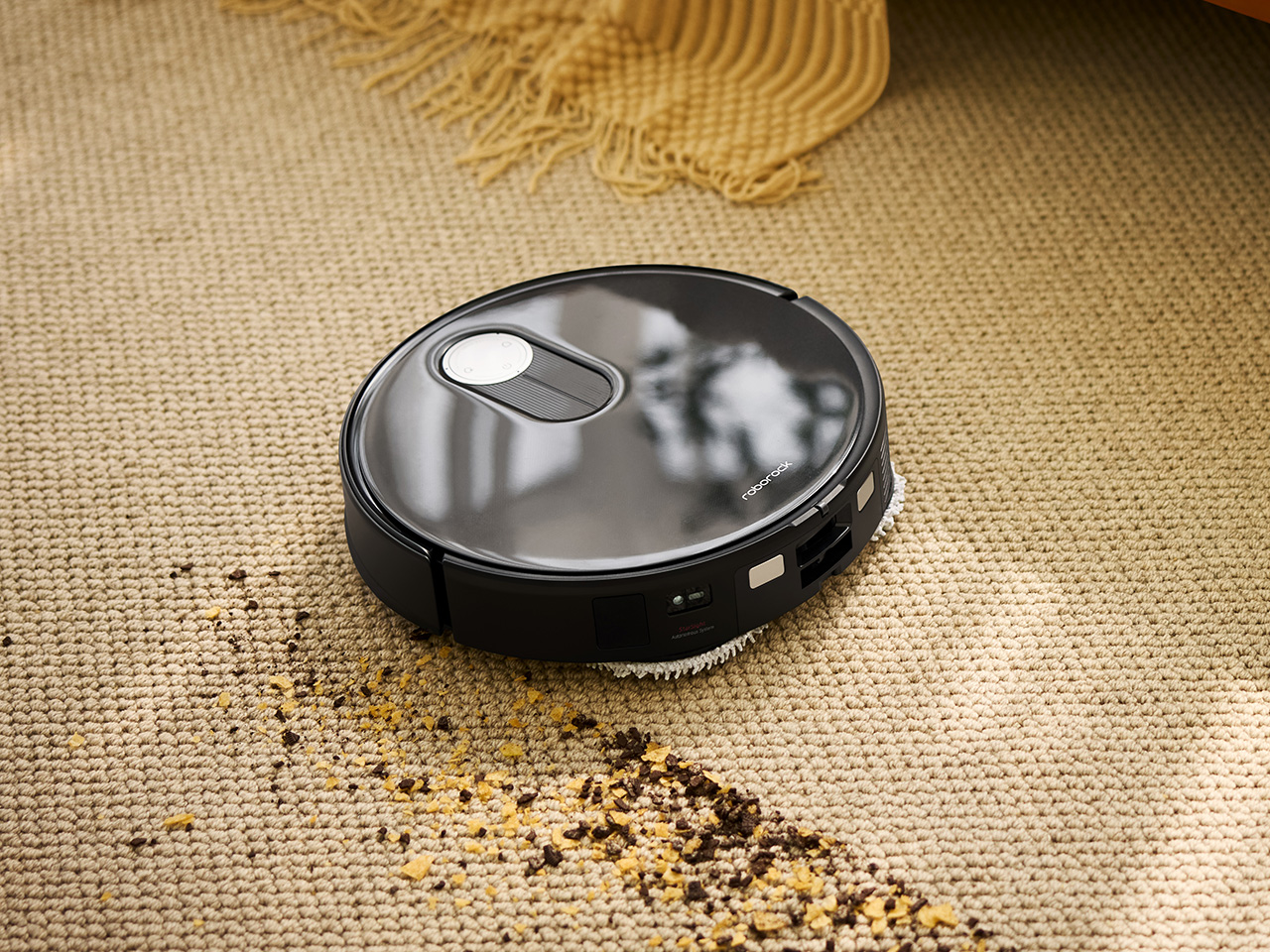 Roborock Qrevo Slim laspirateur ultra mince dote dune technologie de - plare.