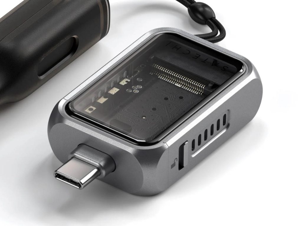 Le mini boîtier SSD NVMe de Satechi est une solution de stockage de poche pour les utilisateurs intensifs.