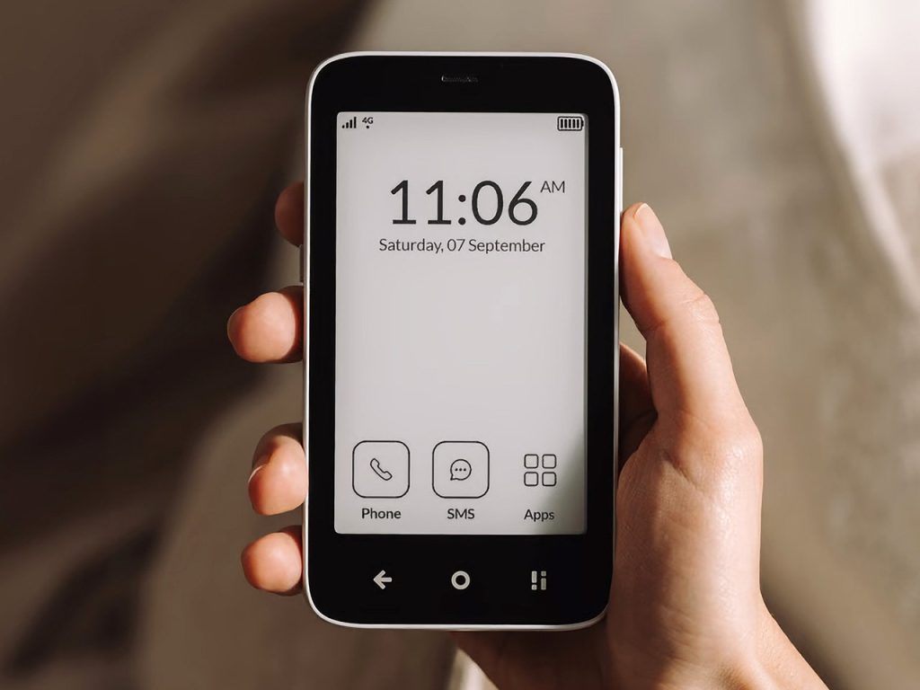 Un téléphone compact à encre électronique pour simplifier votre vie numérique