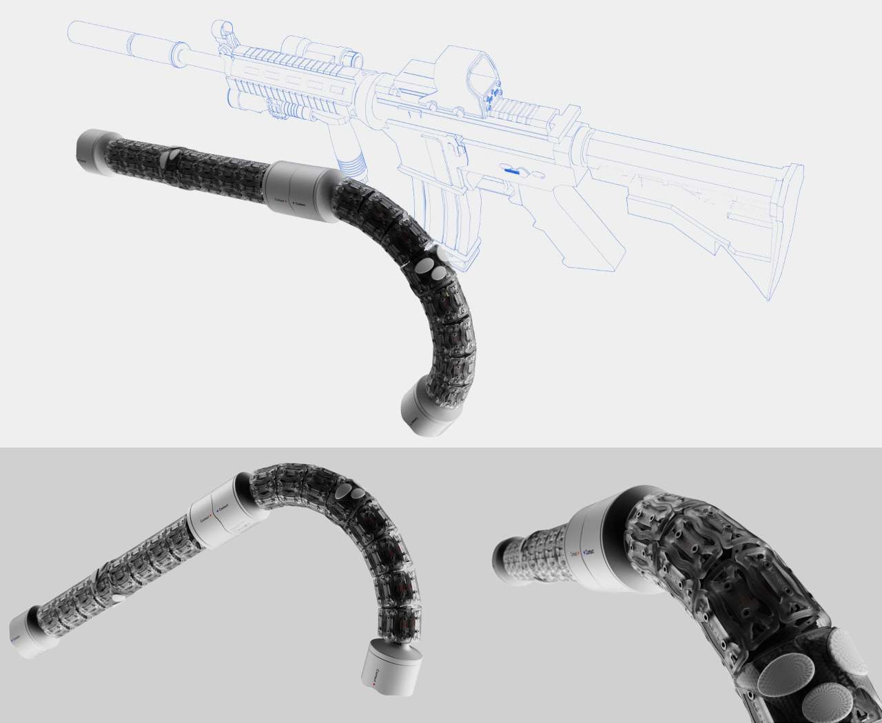 1734222677 910 La baguette pliable du controleur VR offre une experience tactile - plare.