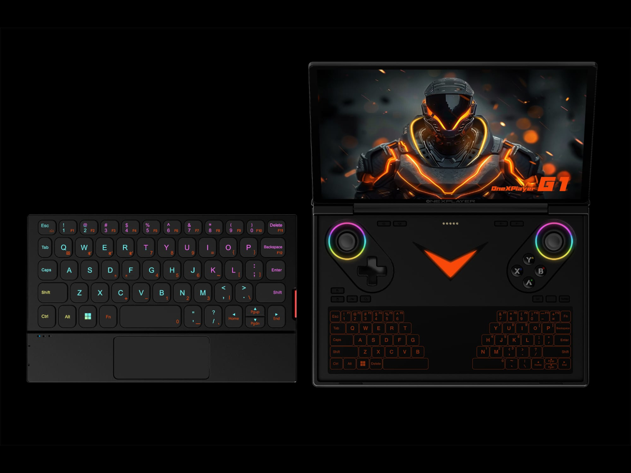 1734712129 500 Le mini ordinateur portable de jeu est dote dun clavier - plare.