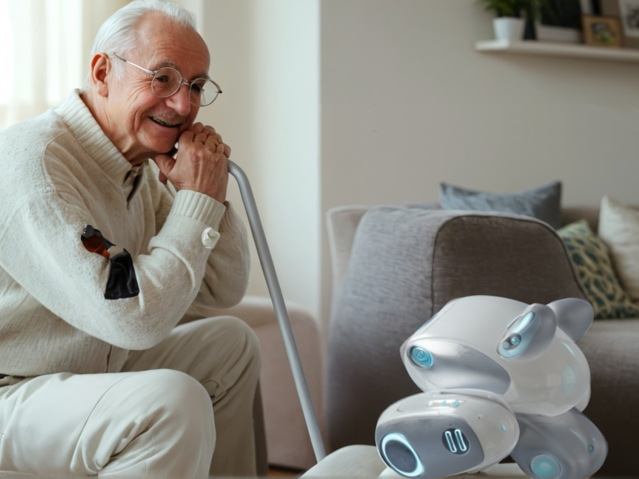 1734817955 891 Un robot de soutien emotionnel amical pour les personnes agees - plare.