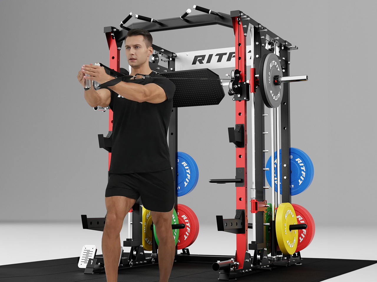 1735008514 142 Smith RitFit Buffalo Machine La solution ultime de gymnastique - plare.