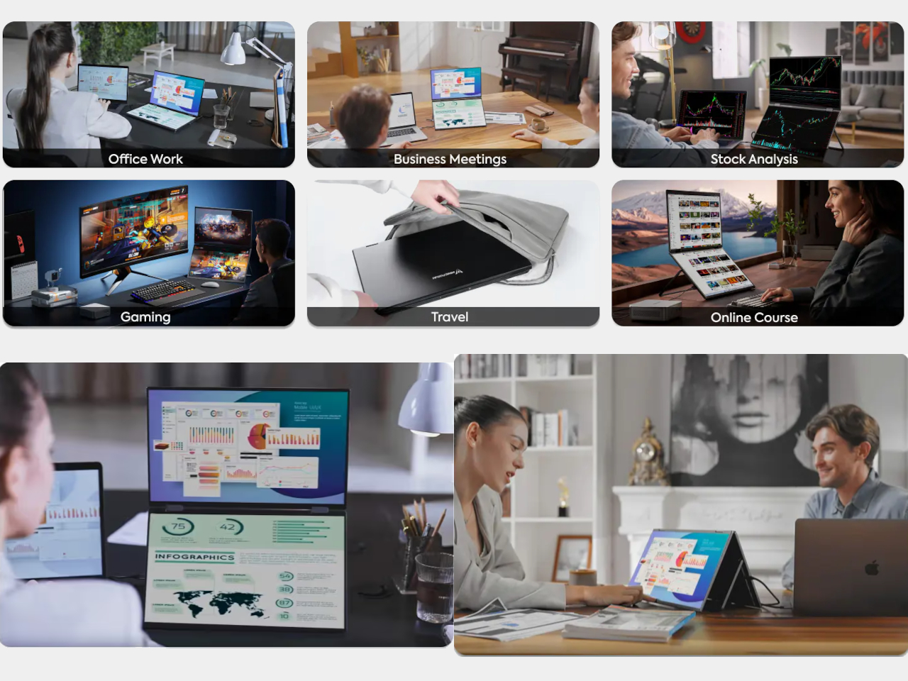 1735211255 644 Le double moniteur portable offre une solution de productivite mobile - plare.