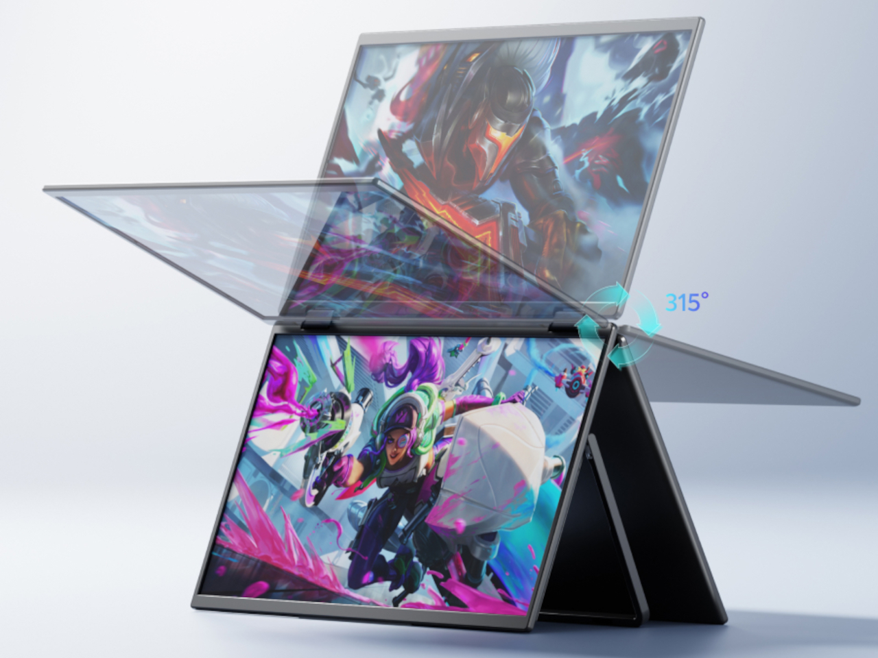 1735211256 776 Le double moniteur portable offre une solution de productivite mobile - plare.