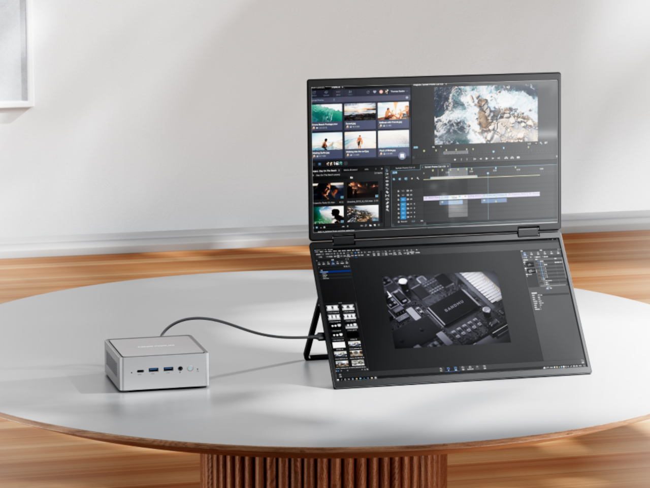 1735211258 744 Le double moniteur portable offre une solution de productivite mobile - plare.