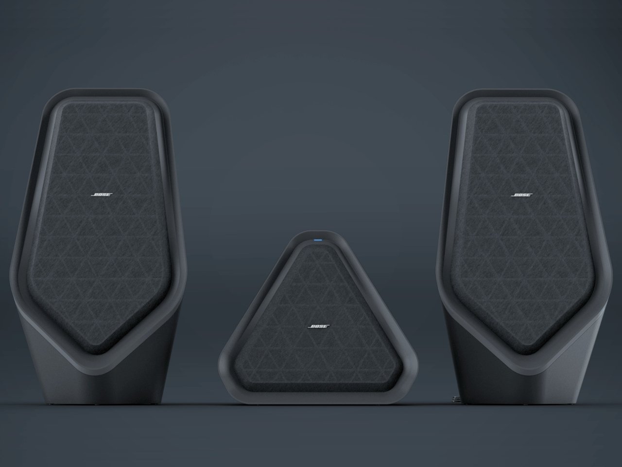1735422618 565 Le concept geometrique des haut parleurs cree une ambiance futuriste dans - plare.