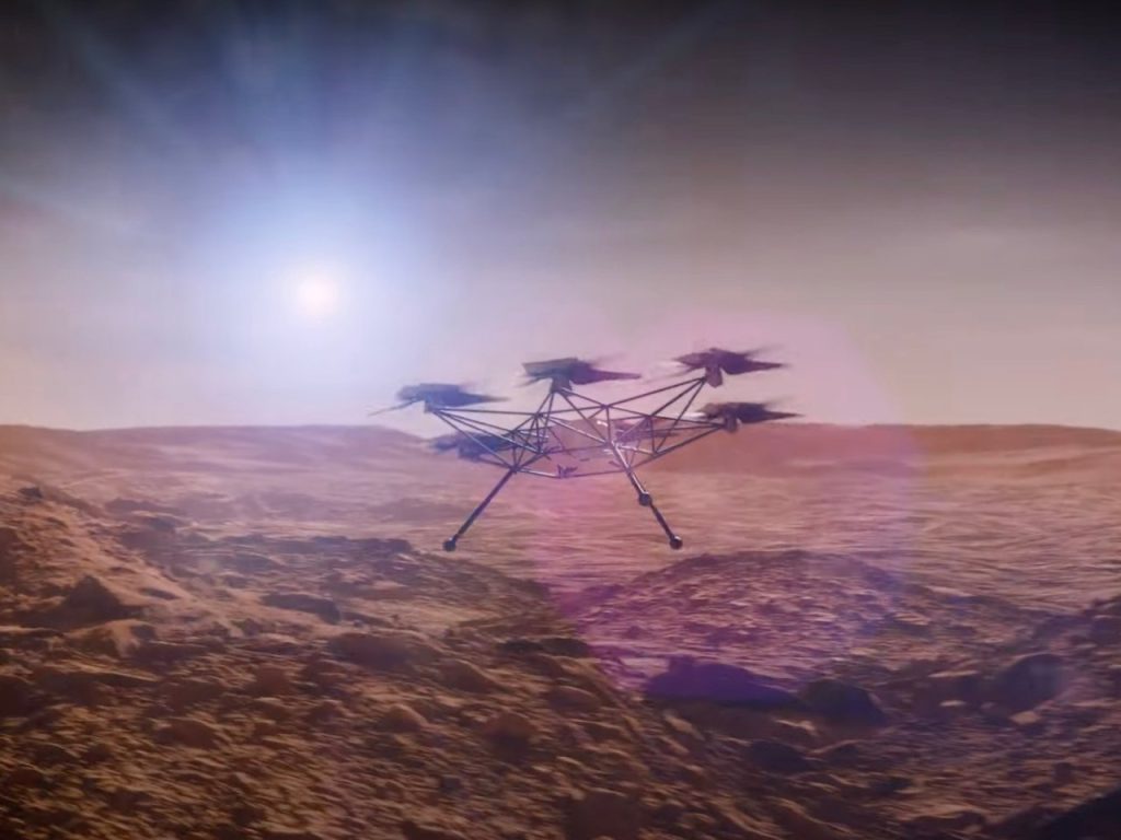 La NASA dévoile le premier prototype de Mars Chopper de la taille d’un SUV