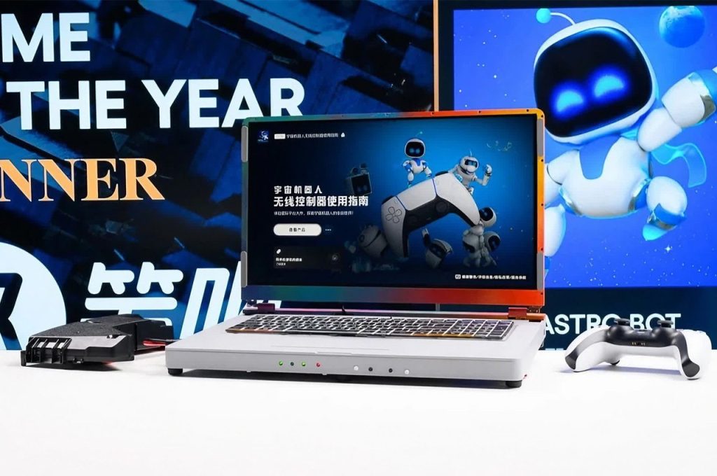 Des moddeurs chinois créent une PlayStation 5 de type portable avec son propre écran mais sans batterie