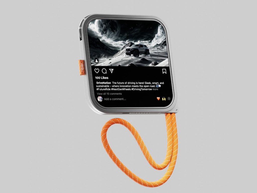 L’appareil photo de poche idéal pour les créateurs de contenu et les influenceurs est un carré fin.