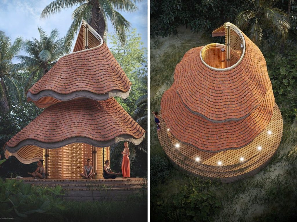 Le tapis de yoga inspiré des copeaux de crayon allie design durable et vie consciente