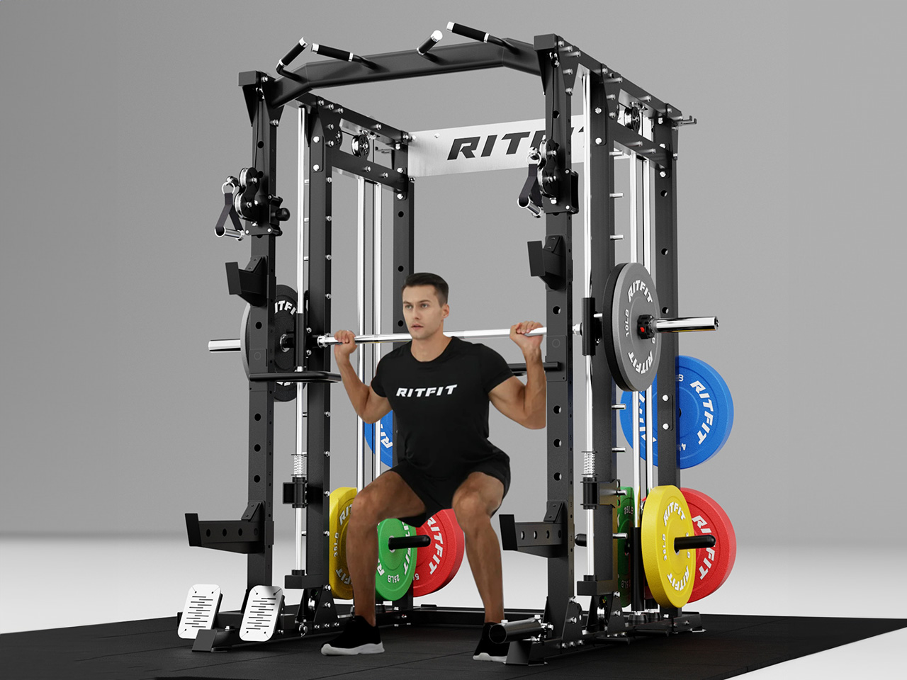 Smith RitFit Buffalo Machine La solution ultime de gymnastique - plare.