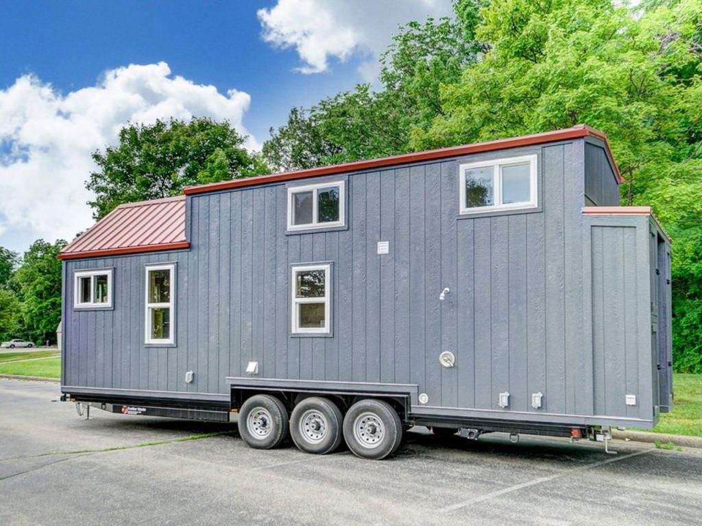Cette petite maison personnalisée est comme un luxueux « manoir sur roues ».
