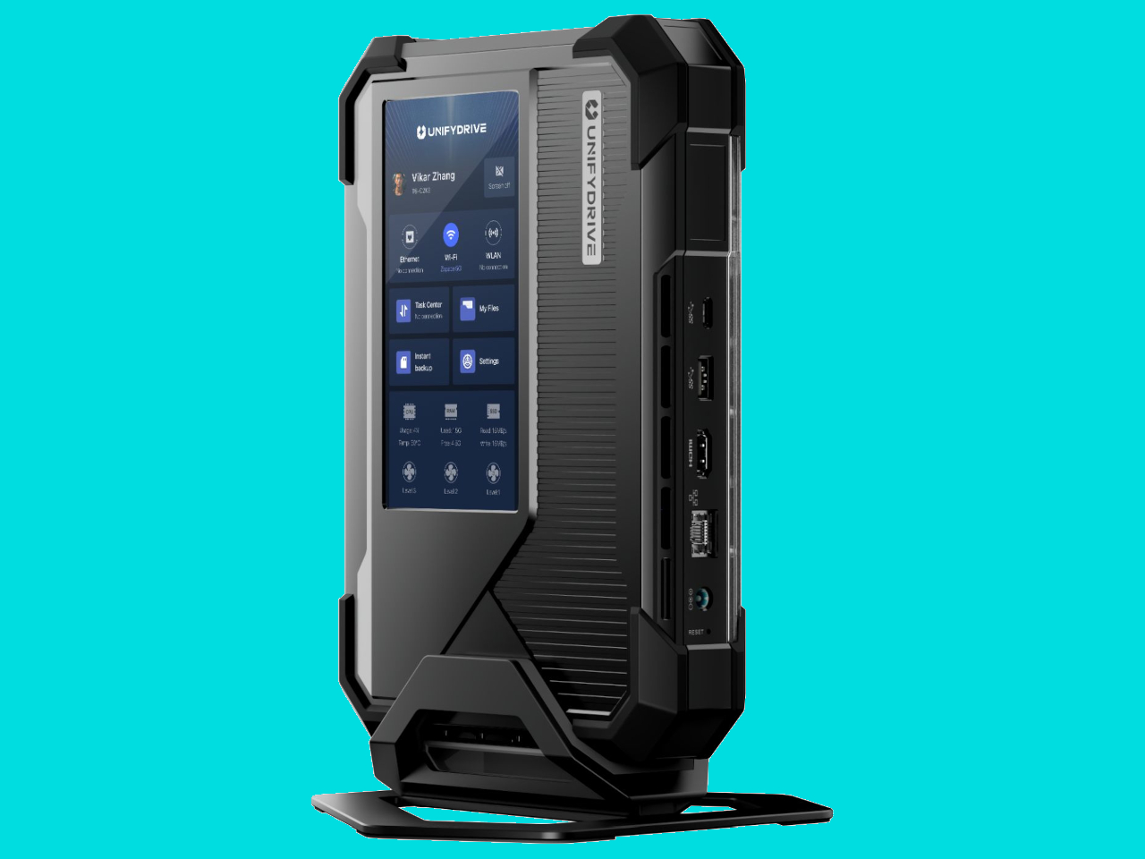 1736872328 681 Decouvrez le Portable NAS Le Stockage Intelligent avec Ecran - plare.