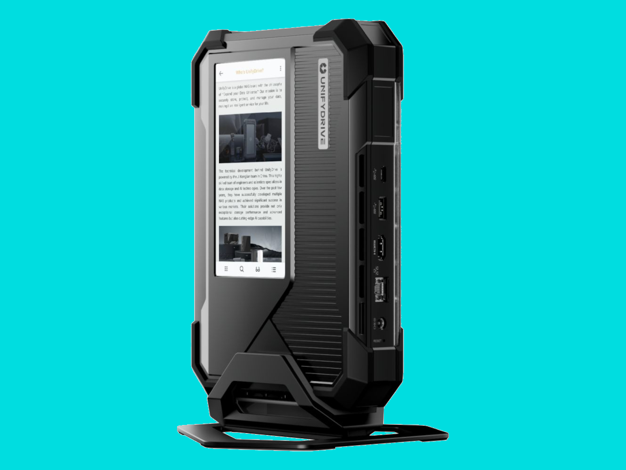 1736872331 318 Decouvrez le Portable NAS Le Stockage Intelligent avec Ecran - plare.
