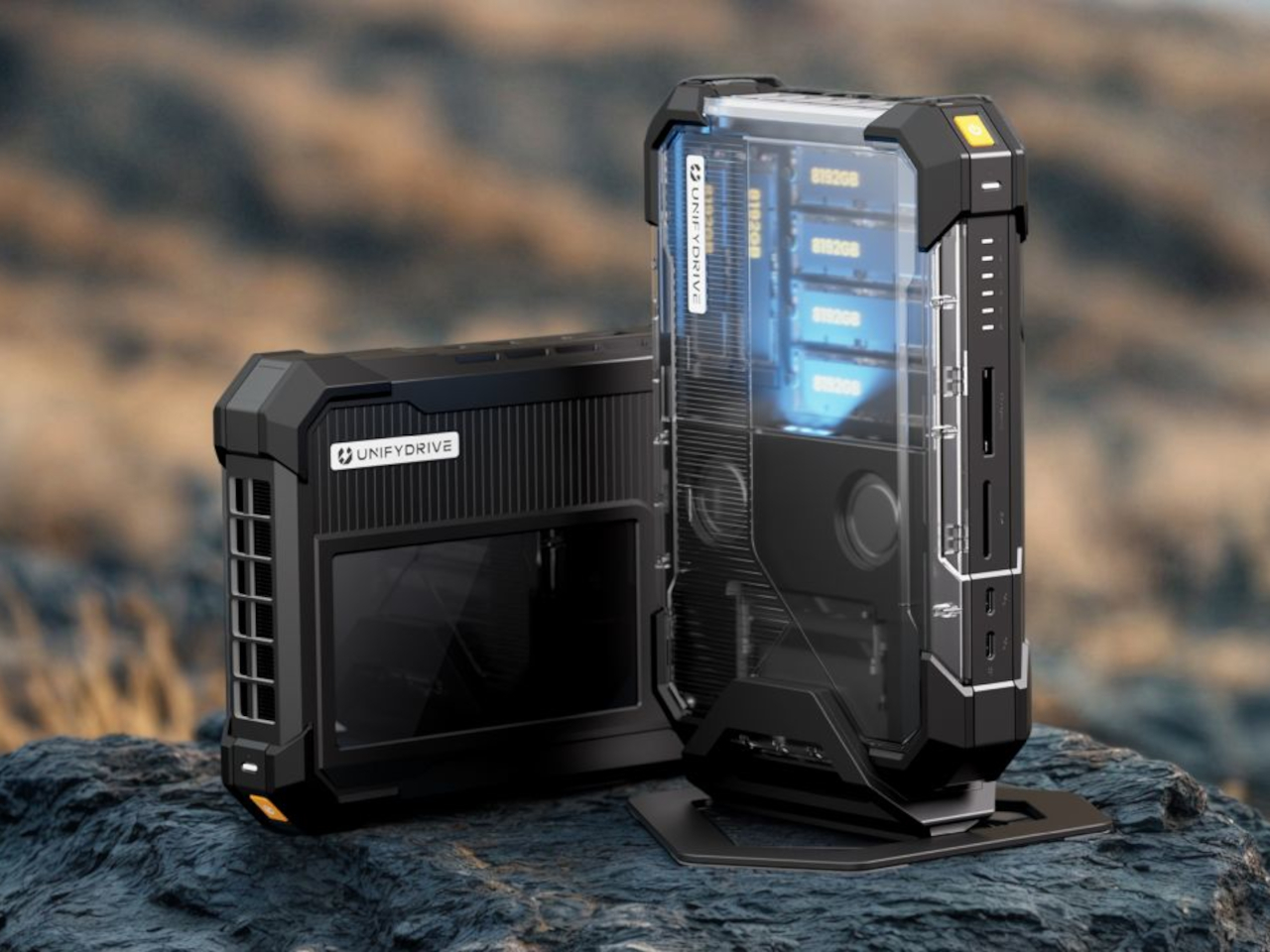 1736872332 873 Decouvrez le Portable NAS Le Stockage Intelligent avec Ecran - plare.