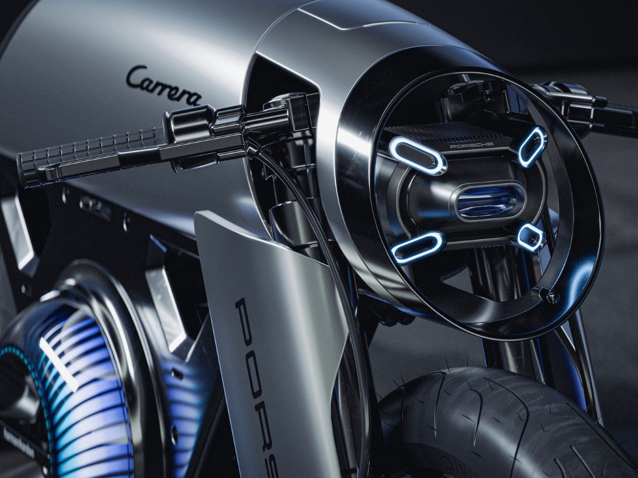 1738186637 913 Decouvrez le Cafe Racer Electrique Inspire de la 911 Carrera - plare.