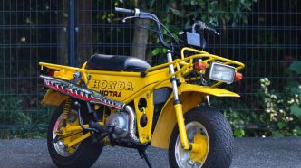 1982 Honda Motra Minibike 15 - plare.