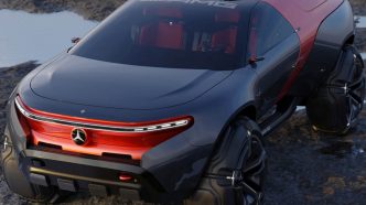 Decouvrez lAMG HYPERVENTURE Le camion tout terrain revolutionnaire avec tente - plare.