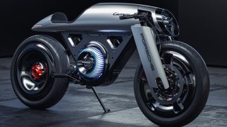 Decouvrez le Cafe Racer Electrique Inspire de la 911 Carrera - plare.