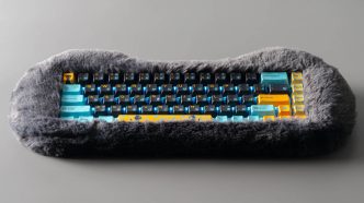 Decouvrez le Clavier Furry qui Transformera Votre Concentration au Bureau - plare.