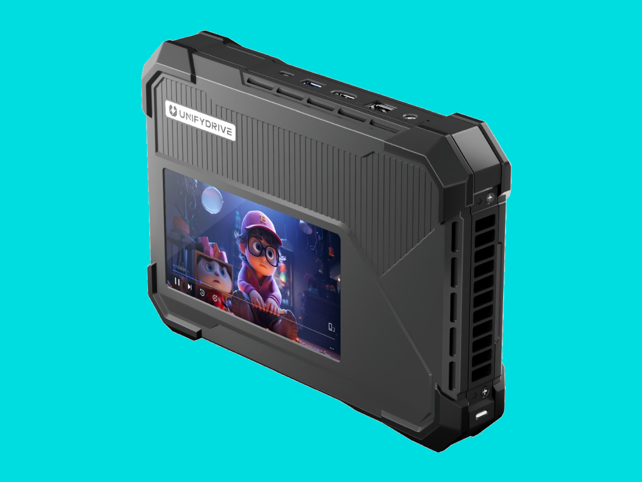 Decouvrez le Portable NAS Le Stockage Intelligent avec Ecran - plare.