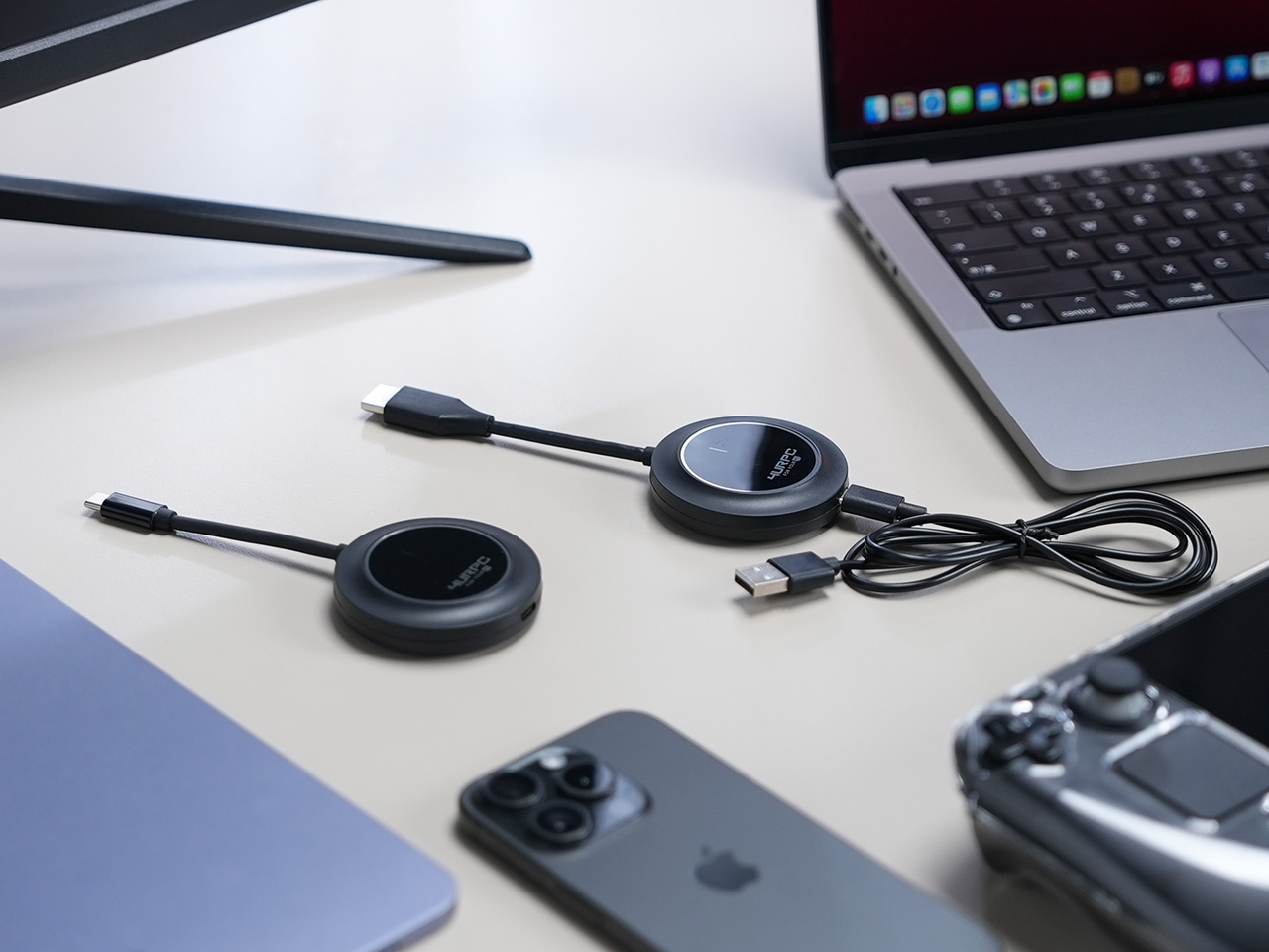 True Wireless 4K Type C Transmitter and HDMI Receiver hero - plare.