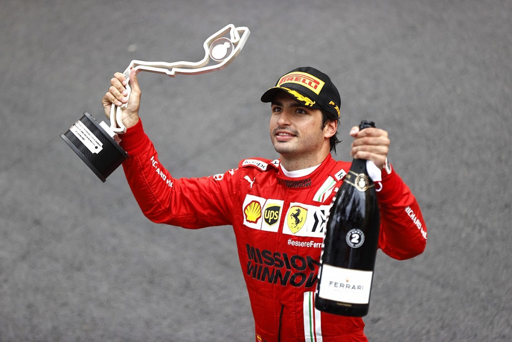 carlos sainz jr ferrari 2nd po - plare.