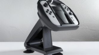 nacon foldable racing wheel nintendo switch 2 1 - plare.
