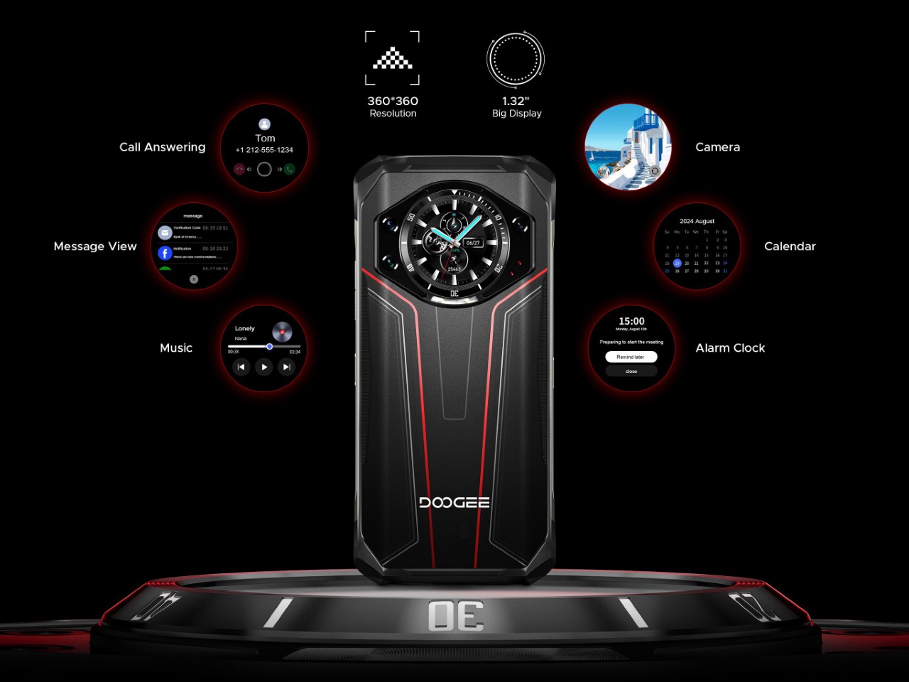 1738532509 863 Le Doogee S119 Le Smartphone Qui Reinvente la Montre - plare.
