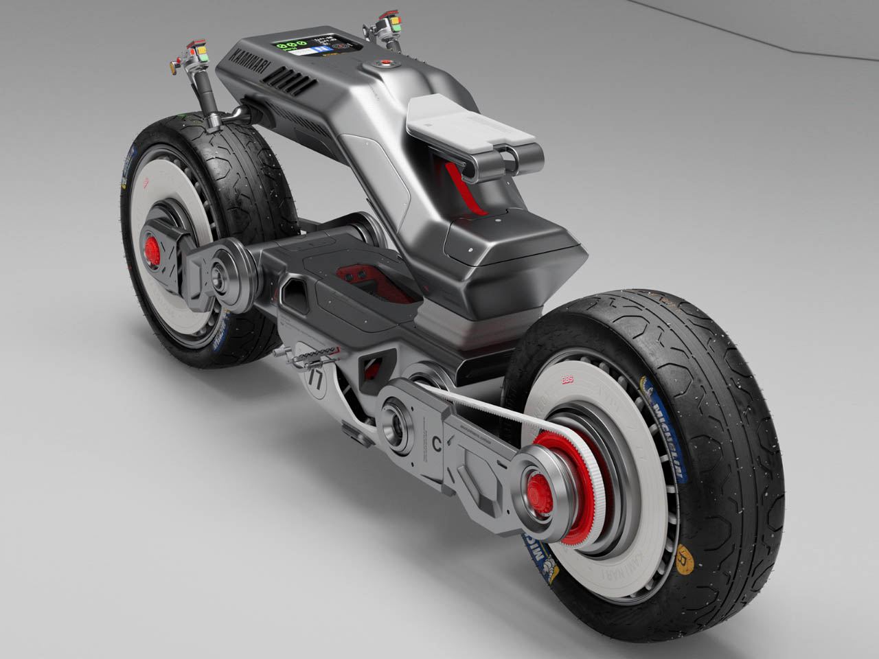 1738855710 294 Decouvrez le Kaminari SuperBike La Monture Musculaire et Futuriste - plare.