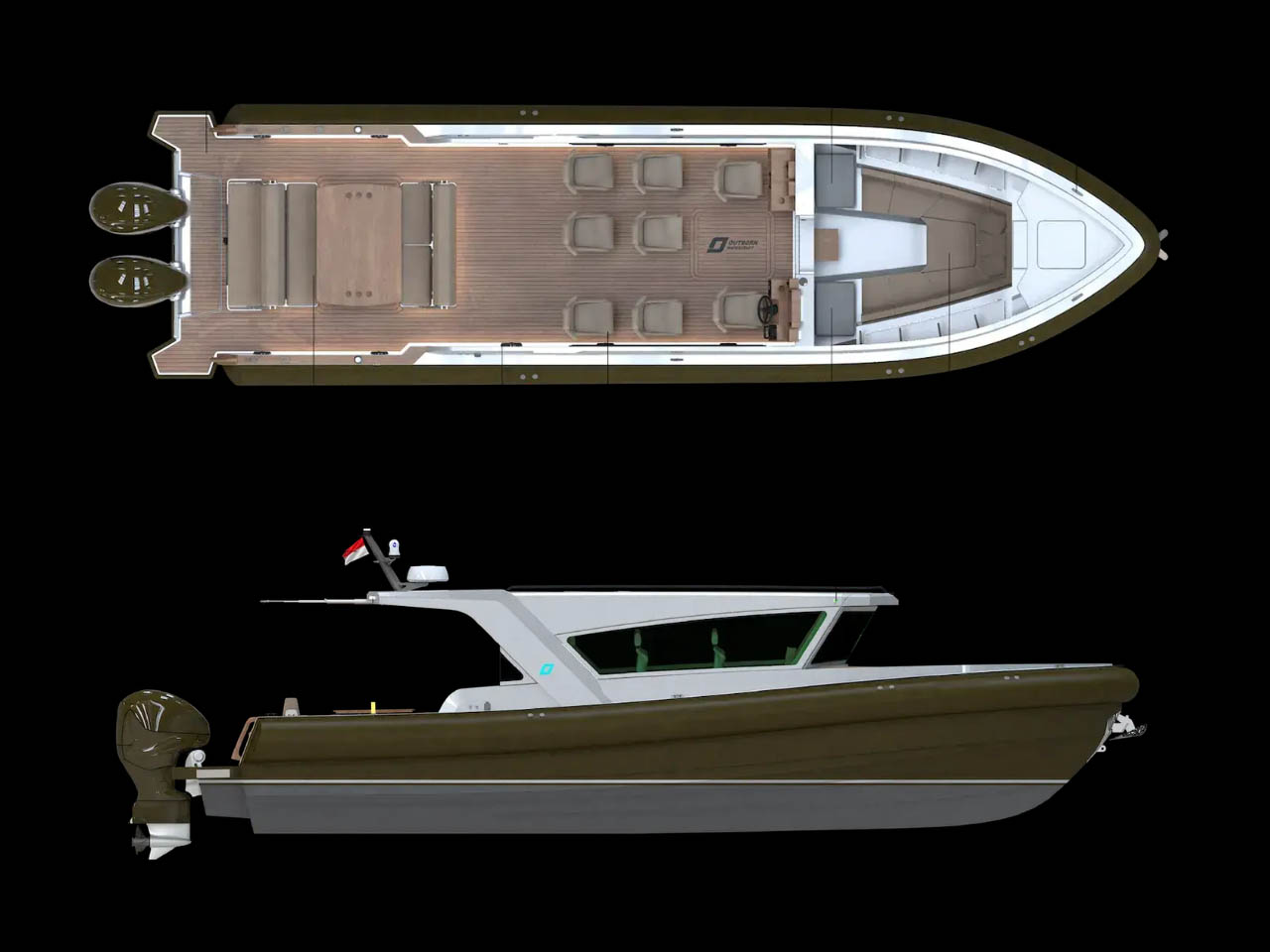 1740188026 854 Decouvrez ce Speedboat Inspire des Muscle Cars des Annees 60 - plare.