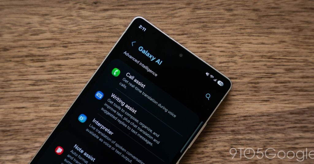 Activez le traitement sur appareil de Galaxy AI pour optimiser vos performances Activez le traitement sur appareil de Galaxy AI pour optimiser vos performances
