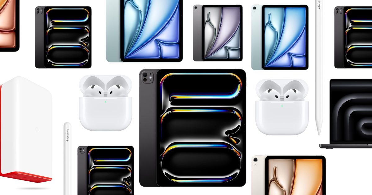 Apple Deals AirPods 4 M4 iPad Pro Apple Pencil - plare.